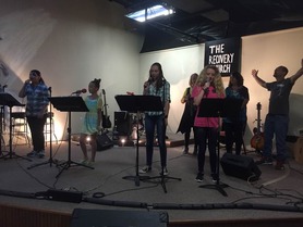 Girls Praise Team Rooted