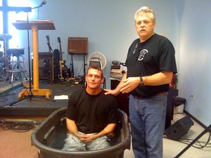 Tim Sumpter Baptism